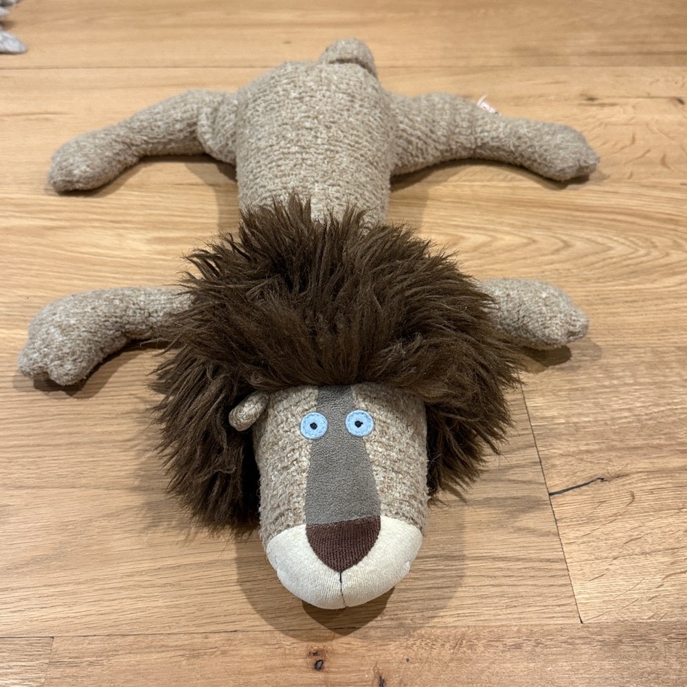 Sigikid Beasts Town Ever Brave Hair Lion Plush Stuffed Animal Rare HTF